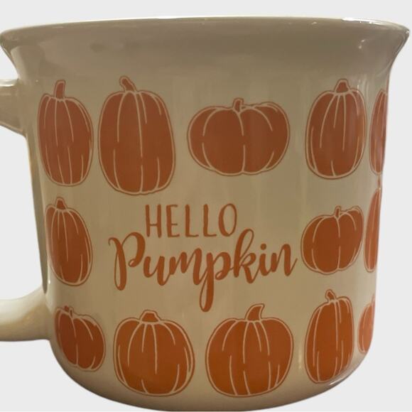 Hello Pumpkin Theme Fall Coffee Mug - Picture 4 of 7